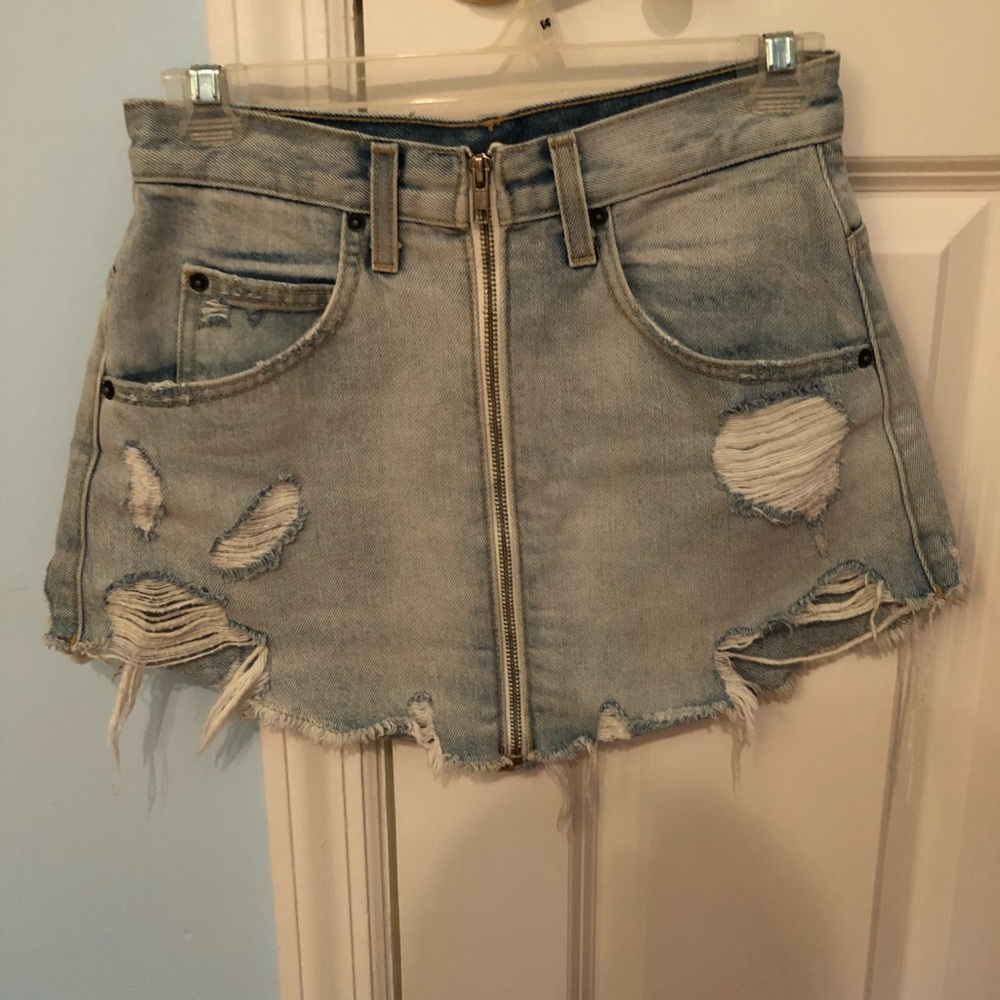 LF Carmar denim skirt